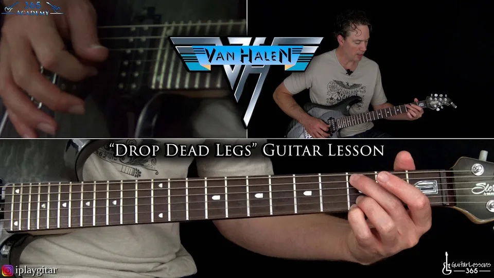 Van Halen - Drop Dead Legs guitar lesson