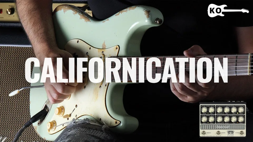 Red Hot Chili Peppers - Californication guitar cover