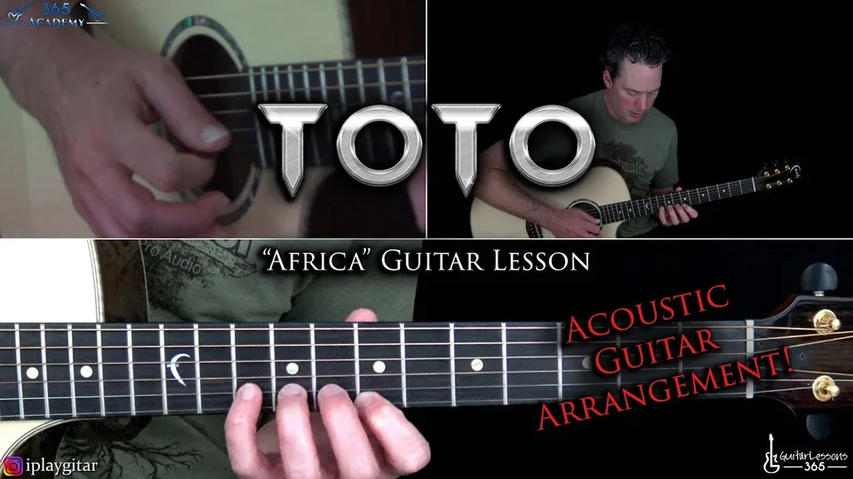Toto - Africa guitar lesson