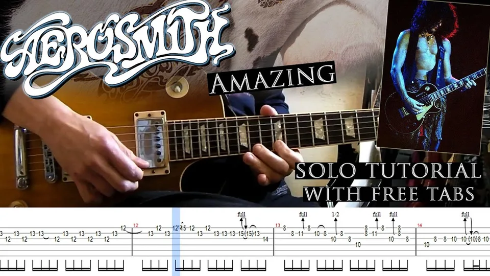 Aerosmith - Amazing guitar tab