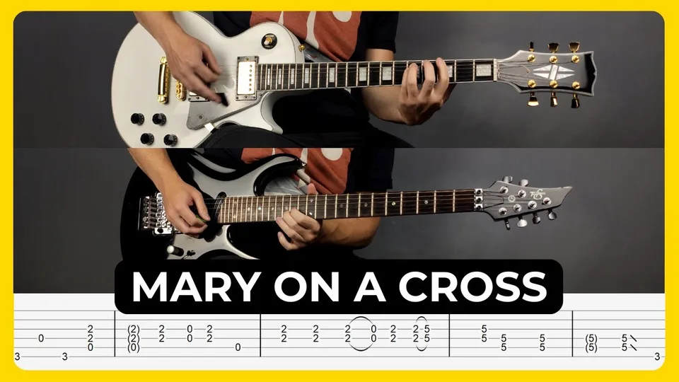 Ghost - Mary On A Cross guitar tab