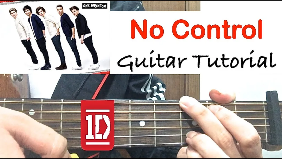One Direction - NO CONTROL guitar lesson