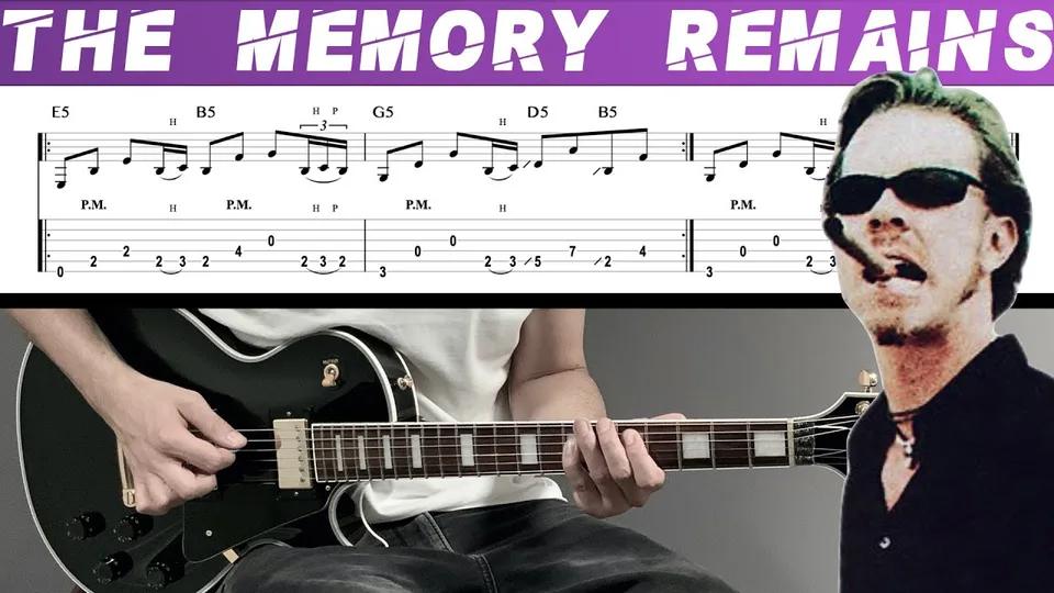 Metallica - The Memory Remains guitar tab