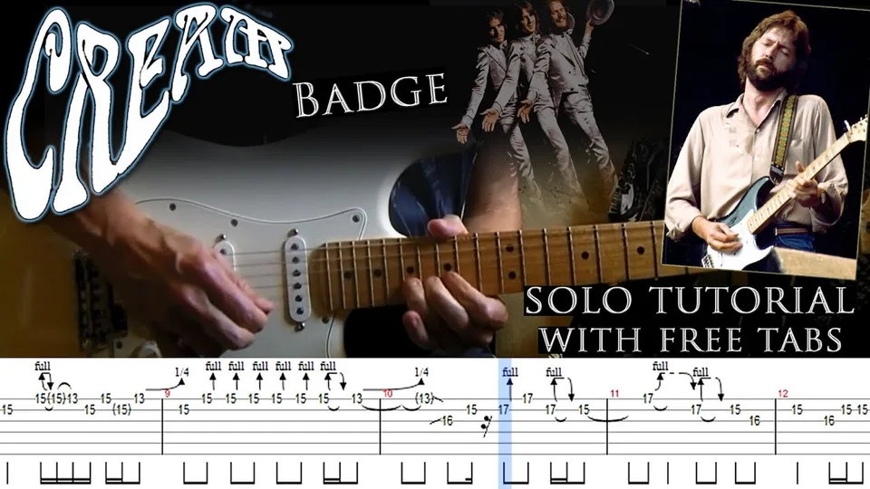 Cream - Badge guitar tab