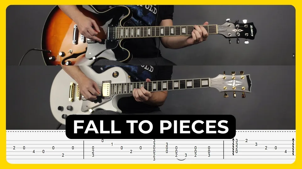 Velvet Revolver - Fall To Pieces guitar tab