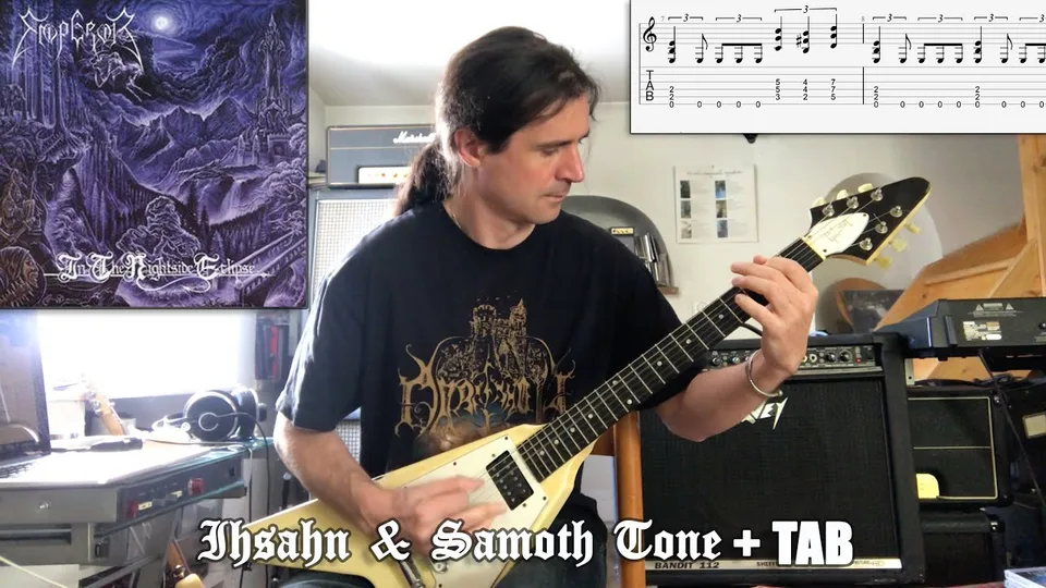 Emperor - I Am the Black Wizards guitar tab