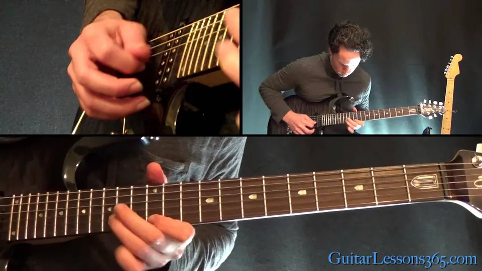 Scorpions - Rock You Like a Hurricane - Main Solo guitar lesson