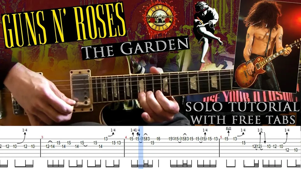 Guns N' Roses - The Garden guitar tab