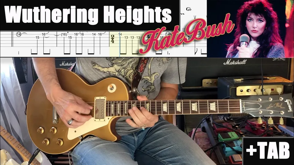 Kate Bush - Wuthering Heights guitar tab
