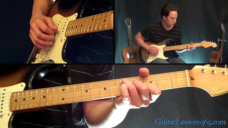 Eric Clapton - Wonderful Tonight guitar lesson