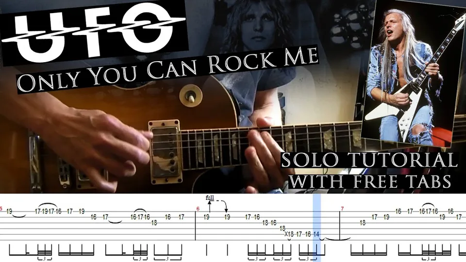UFO - Only You Can Rock Me guitar tab