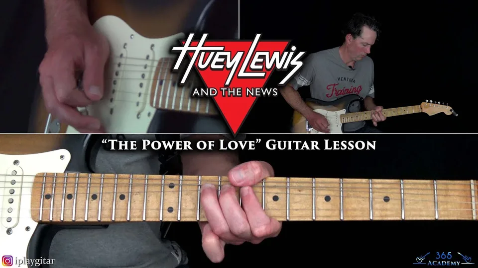 Huey Lewis and The News - The Power of Love guitar lesson