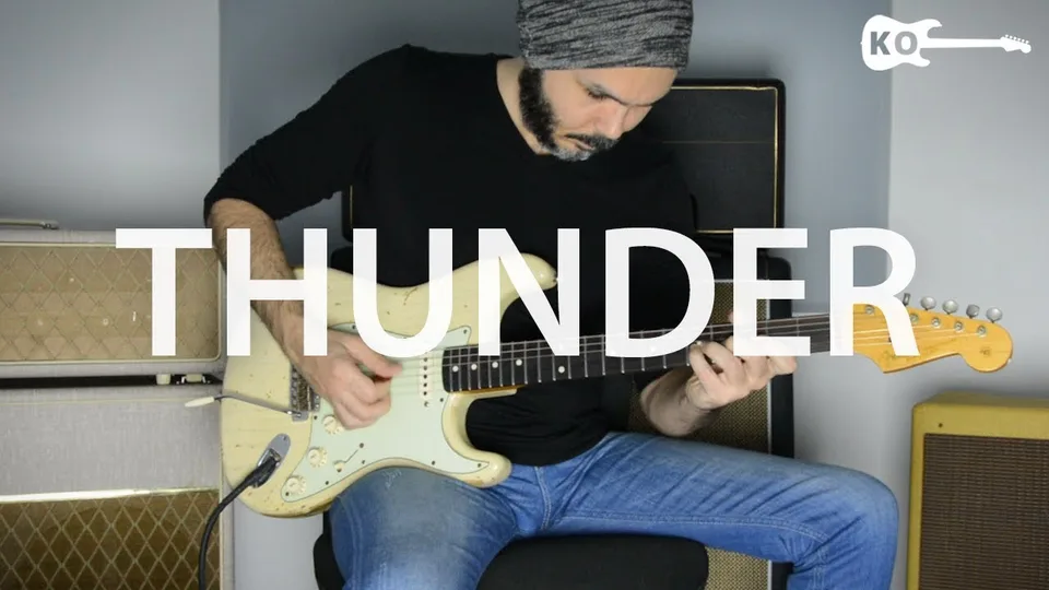 Imagine Dragons - Thunder guitar cover