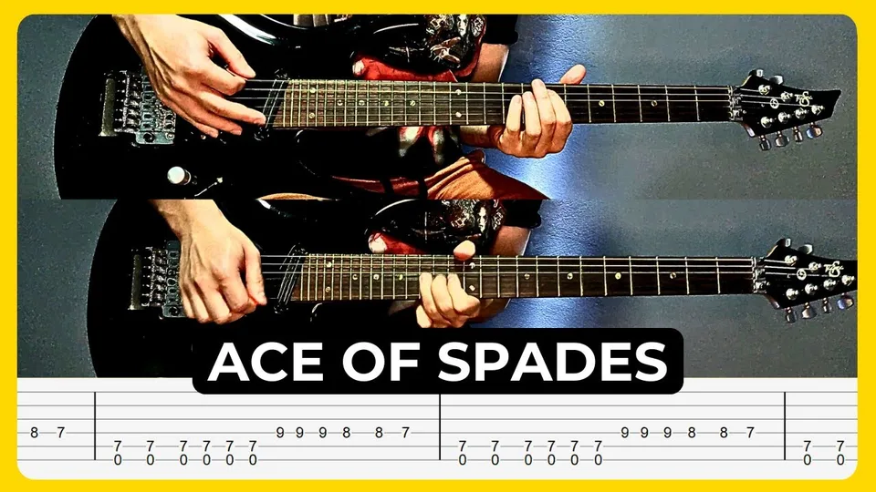 Motörhead - Ace of Spades guitar tab
