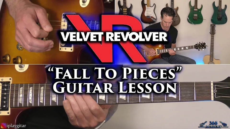 Velvet Revolver - Fall To Pieces guitar lesson
