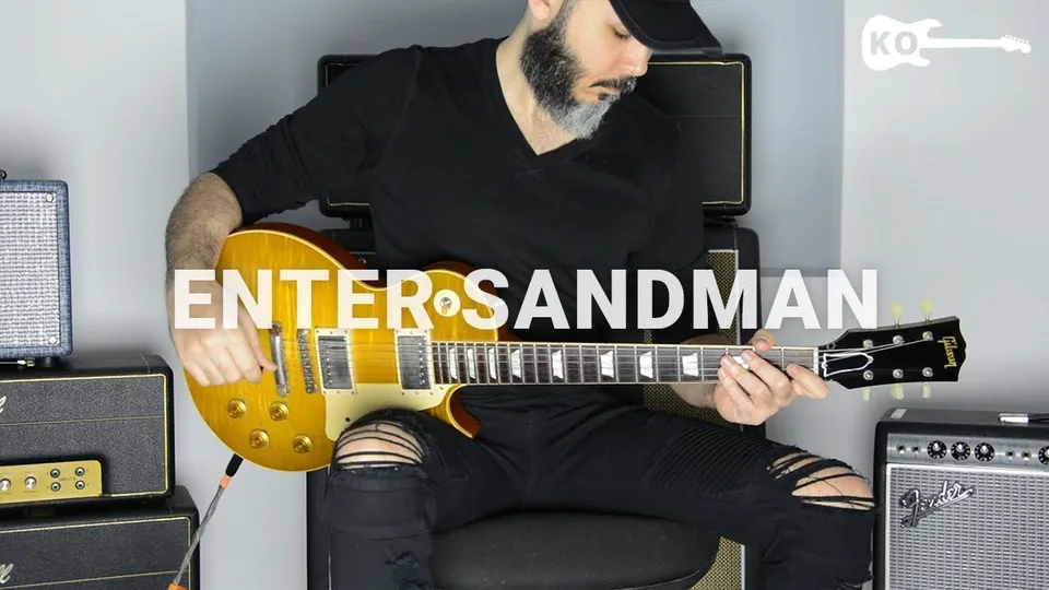 Metallica - Enter Sandman guitar cover