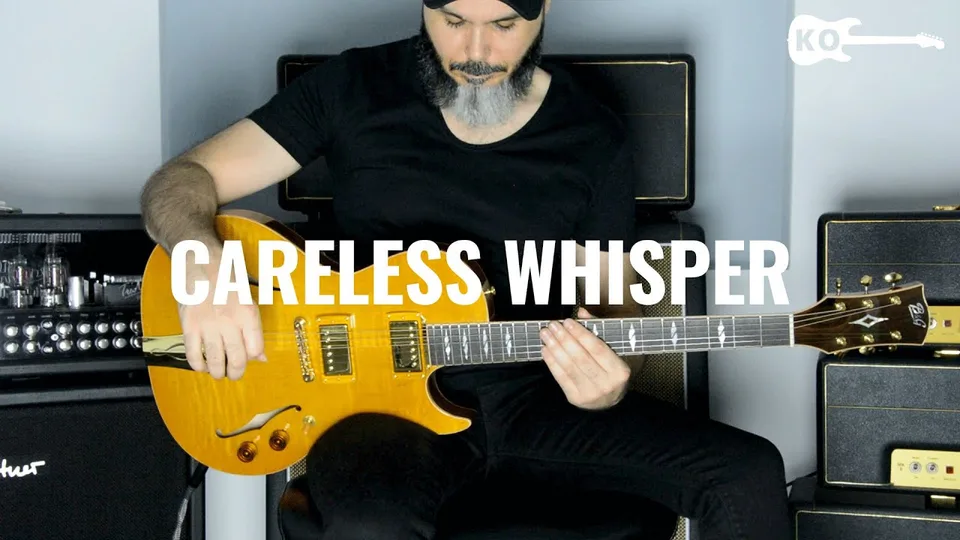 George Michael - Careless Whisper guitar cover