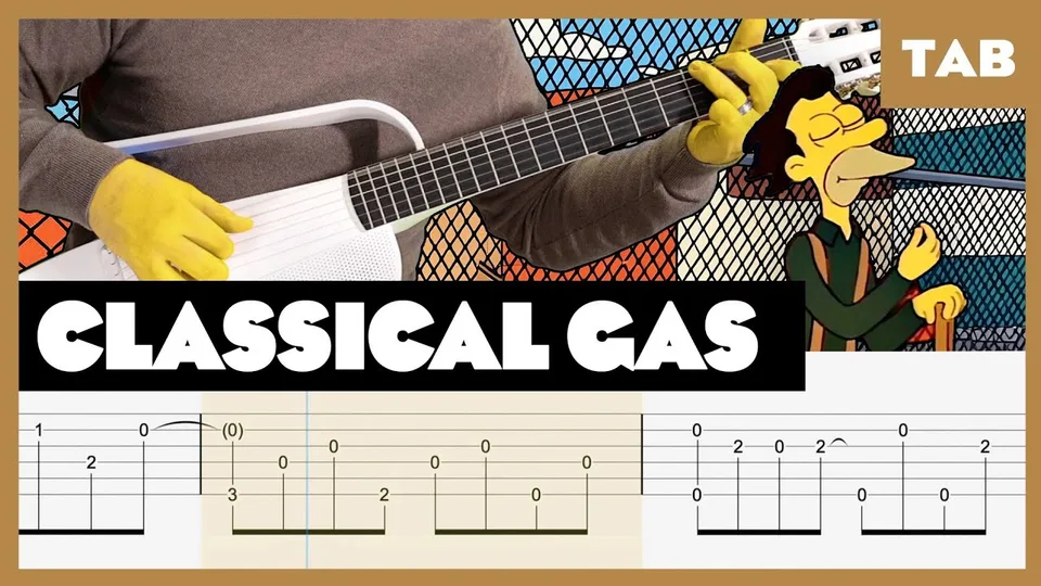 Mason Williams - Classical Gas guitar tab