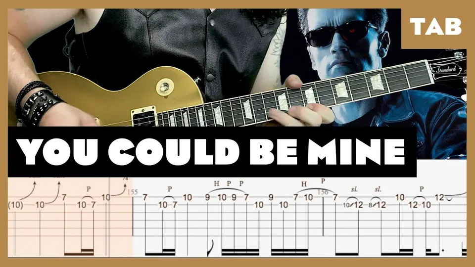 Guns N' Roses - You Could Be Mine guitar tab