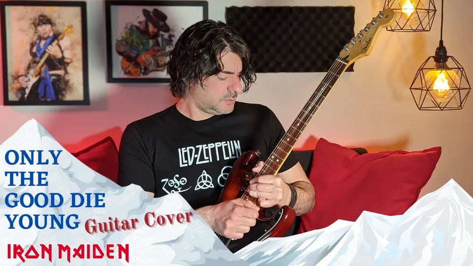 Iron Maiden - Only the Good Die Young guitar cover