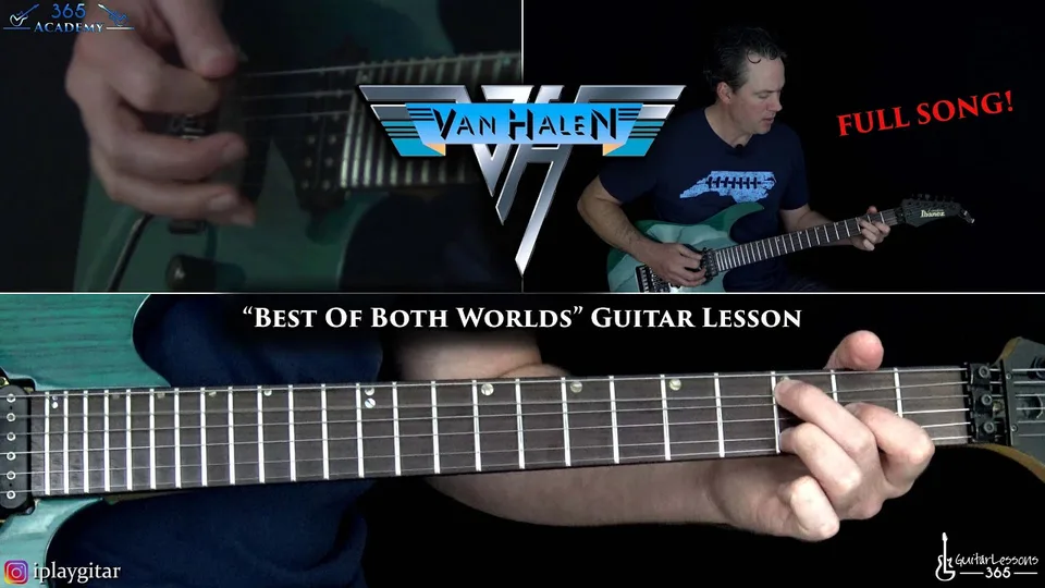 Van Halen - Best of Both Worlds guitar lesson