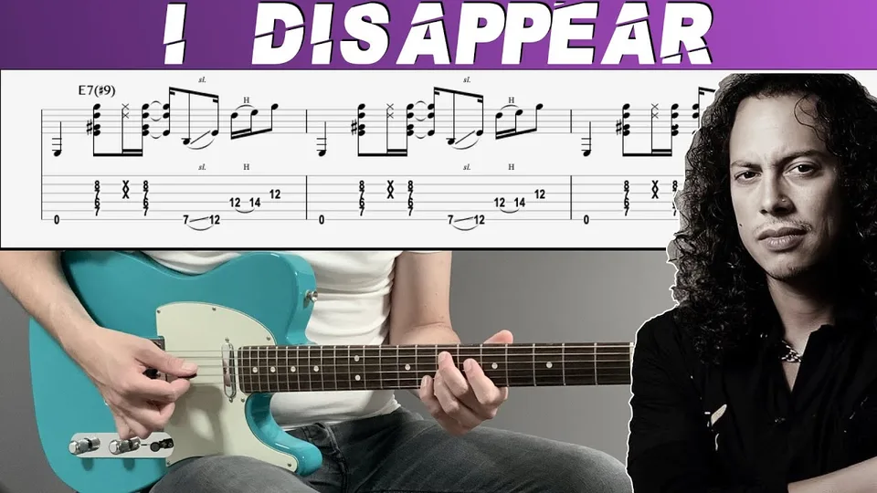Metallica - I DISAPPEAR guitar tab