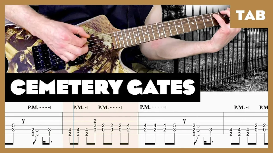 Pantera - Cemetery Gates guitar tab
