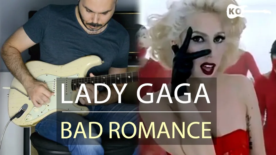 Lady Gaga - Bad Romance guitar cover