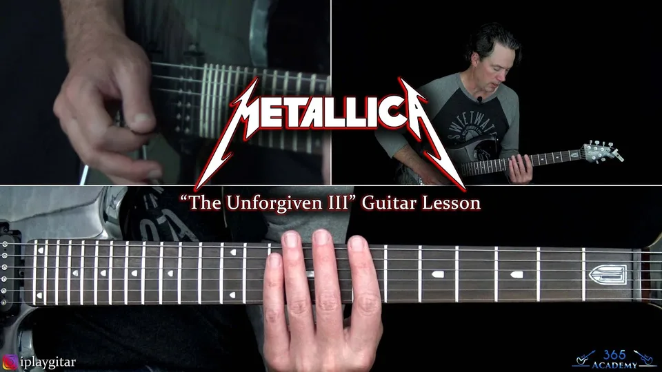 Metallica - The Unforgiven III guitar lesson