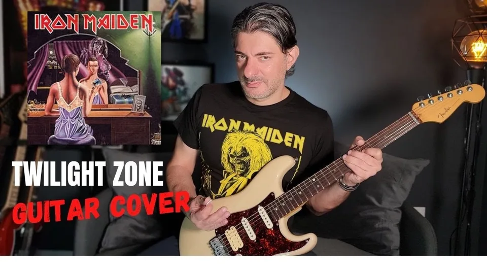Iron Maiden - Twilight Zone guitar cover