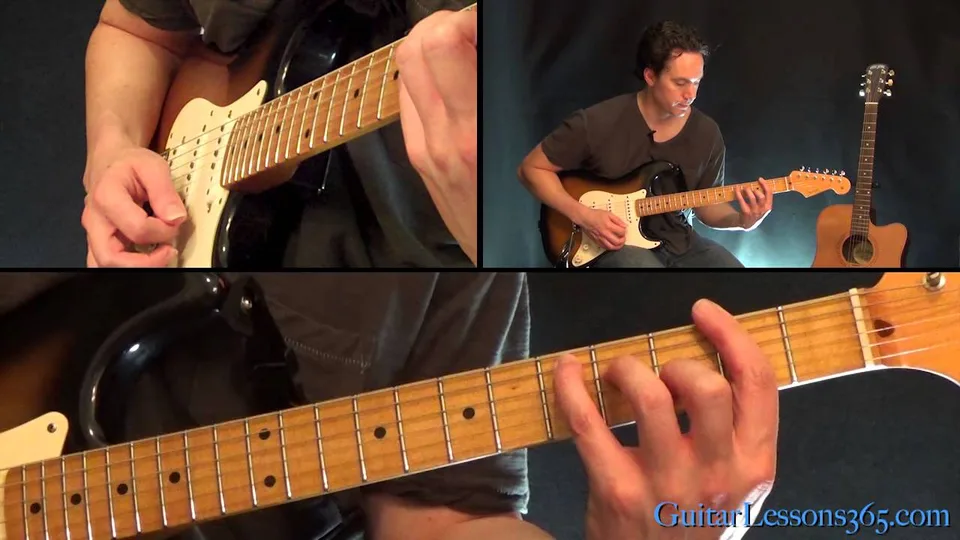 Led Zeppelin - Good Times Bad Times - All Rhythm Guitar Parts guitar lesson