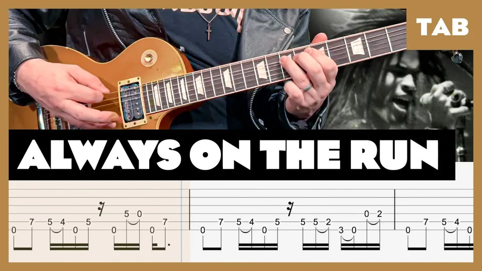 Lenny Kravitz - Always on the Run guitar tab