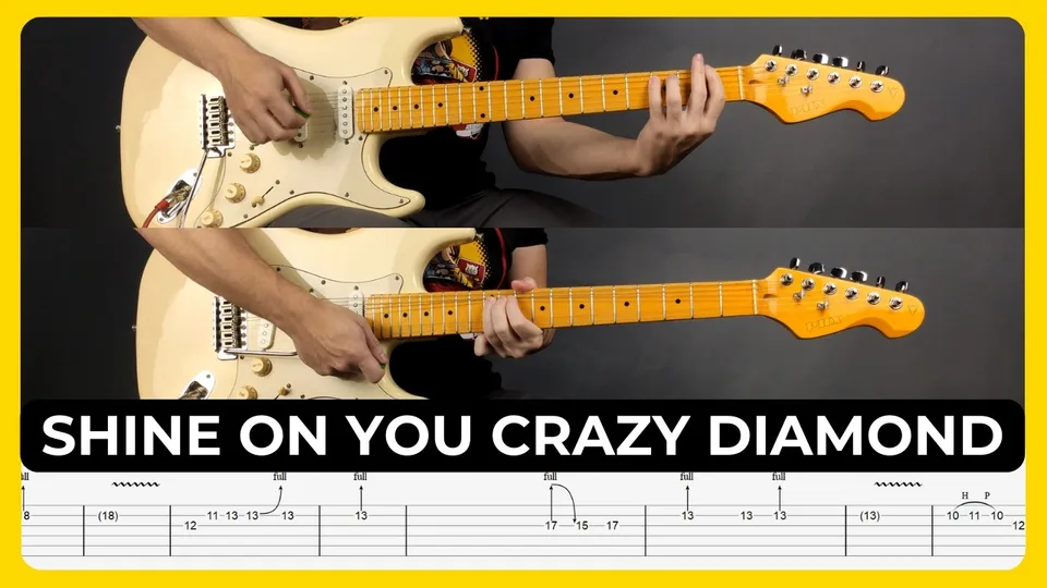 Pink Floyd - Shine On You Crazy Diamond guitar tab