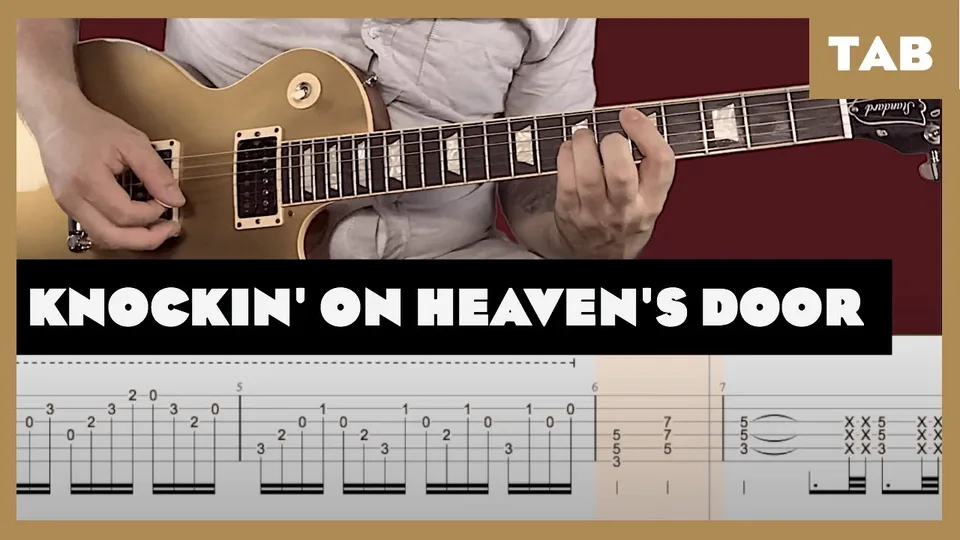 Guns N' Roses - Knockin' on Heaven's Door guitar tab