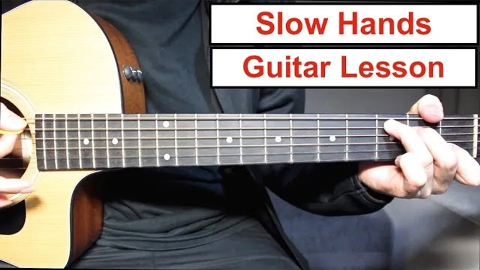 Niall Horan - Slow Hands guitar lesson