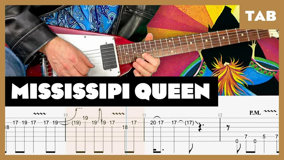Mountain - Mississippi Queen guitar tab