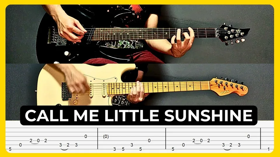 Ghost - Call Me Little Sunshine guitar tab